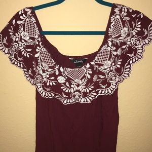 Embroidered Top